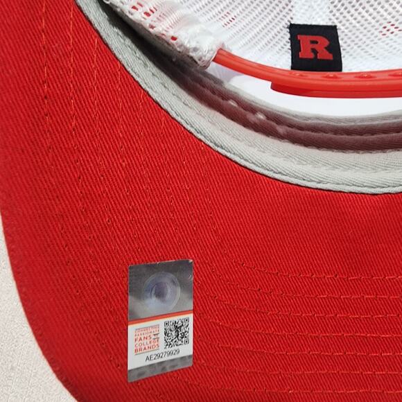 Rutgers Scarlet knights Snap back trucker hat - Picture 4 of 6